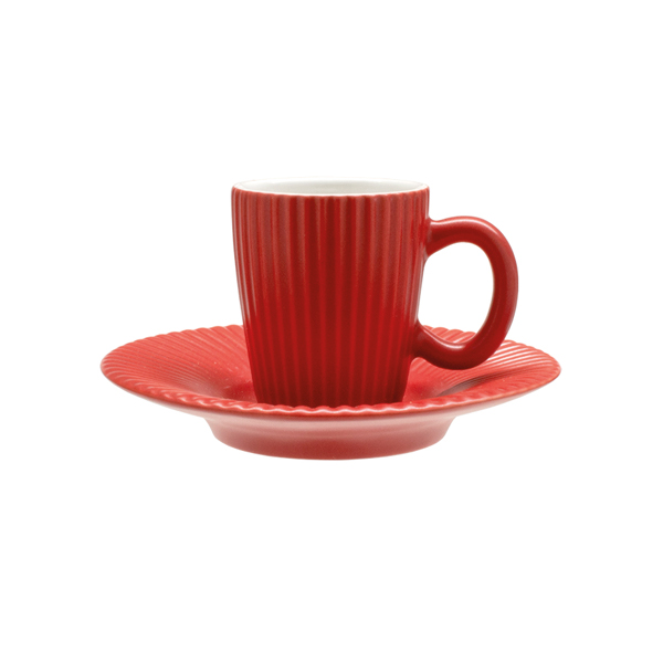 PLANTOIR Espresso Coffee Cup and Saucer Set