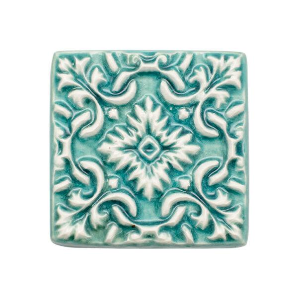 íman turquesa Azulejo