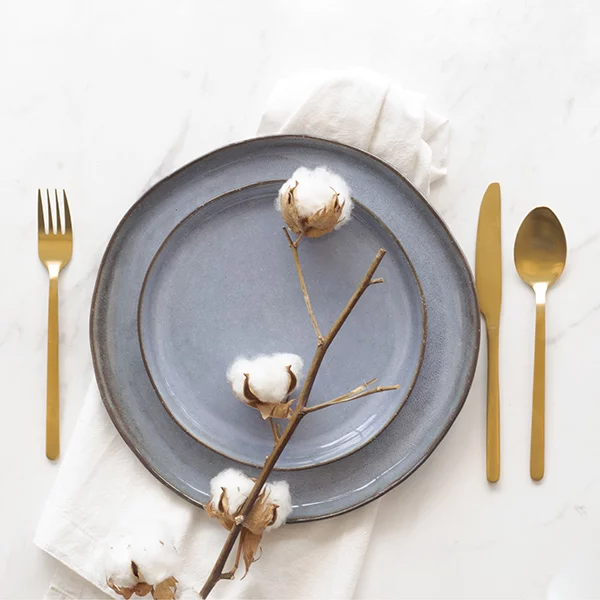 Dinnerware Set BREEZY - 18 pieces - Azul