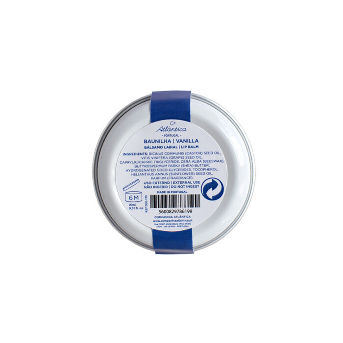 Alternative view of bálsamo labial azul baunilha azulejo