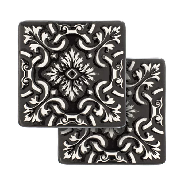 Coasters AZULEJO - Set of 6 - Black