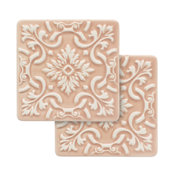 Coasters AZULEJO - Set of 6 - Pink