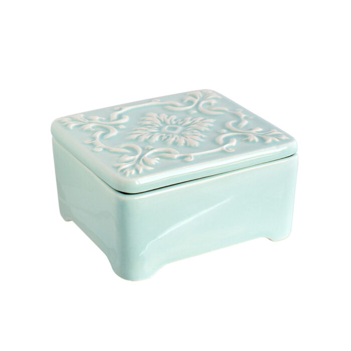 Alternative view of Pack Romantic - Jewelry Box + Bag + Hand Cream - Green