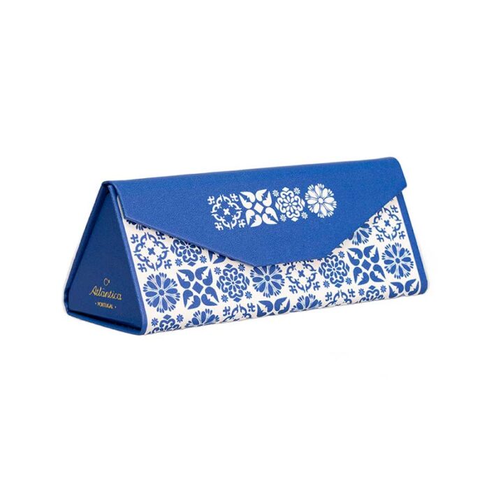 Eyeglass case blue AZULEJO