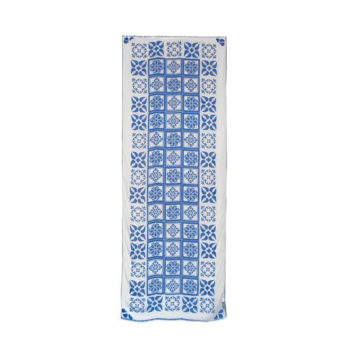 Alternative view of Modal Scarf Blue AZULEJO