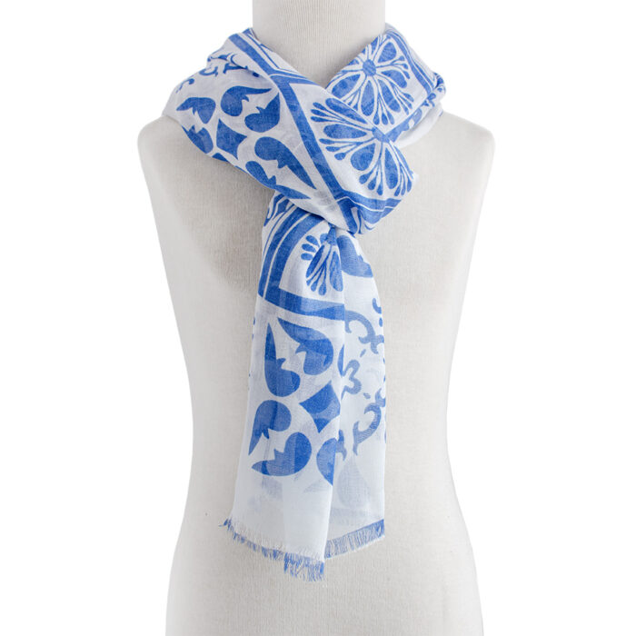 Modal Scarf Blue AZULEJO