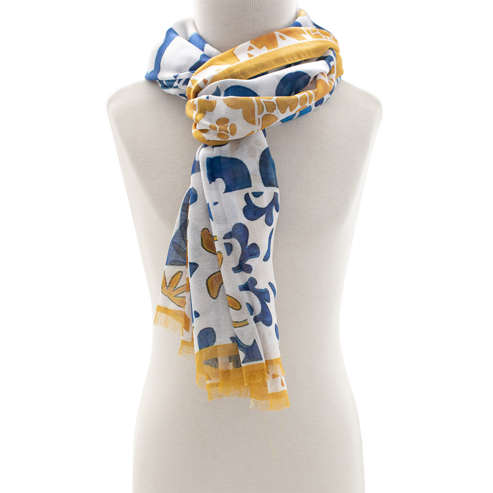 Panuelo Amarillo AZULEJO 1 Panuelo amarillo azulejo