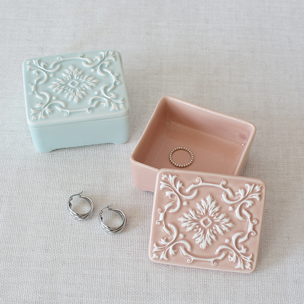 Ceramic Jewelry Box AZULEJO