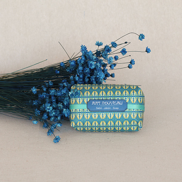 Alternative view of Soap Lavender ART-NOUVEAU Blue