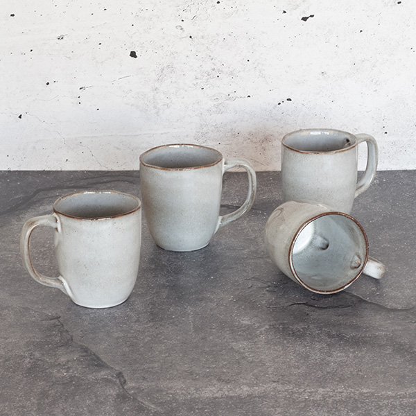 Coffee Mug  BREEZY - Set of 6 - Cinza