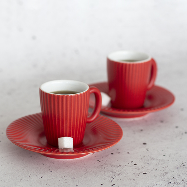 Alternative view of PLANTOIR Espresso Coffee Cup and Saucer Set