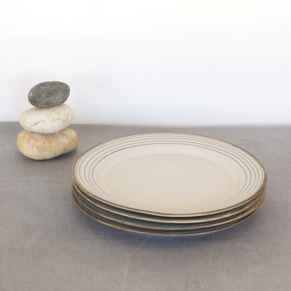 Dinner Plate COMPORTA - Set of 6 - Cinza