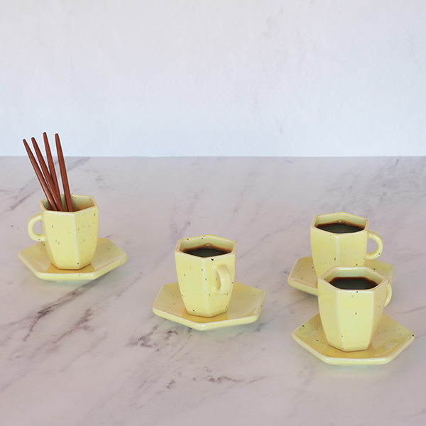 GAUDI Espressotasse und Untertasse - 4er-Set 6 Gaudi espressotasse und untertasse - 4er-set – bild 6