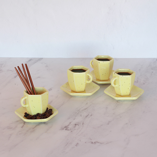 GAUDI Espressotasse und Untertasse - 4er-Set 3 Gaudi espressotasse und untertasse - 4er-set – bild 3