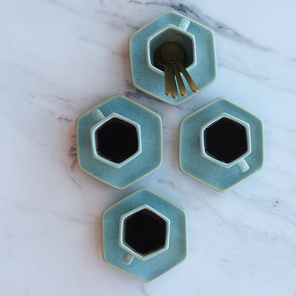 GAUDI Espressotasse und Untertasse - 4er-Set 4 Gaudi espressotasse und untertasse - 4er-set – bild 4