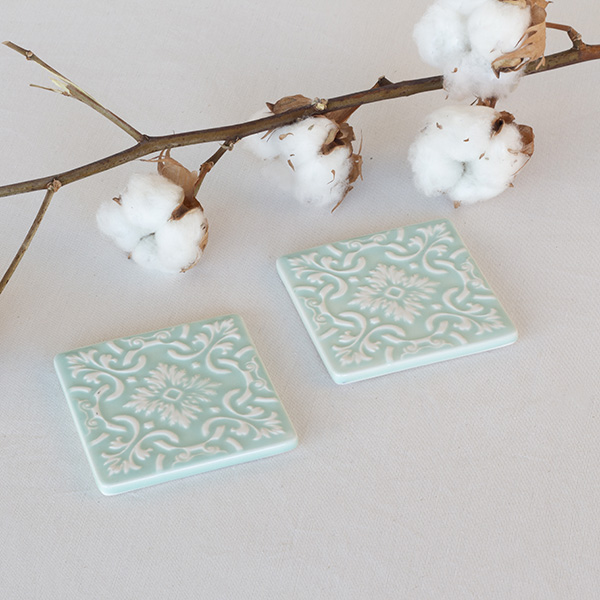 Posavasos AZULEJO - Conjunto de 6 3 Posavasos azulejo - conjunto de 6 - imagen 3