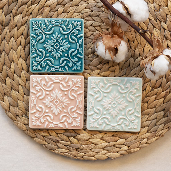 Alternative view of bases copos azulejo - conjunto de 6