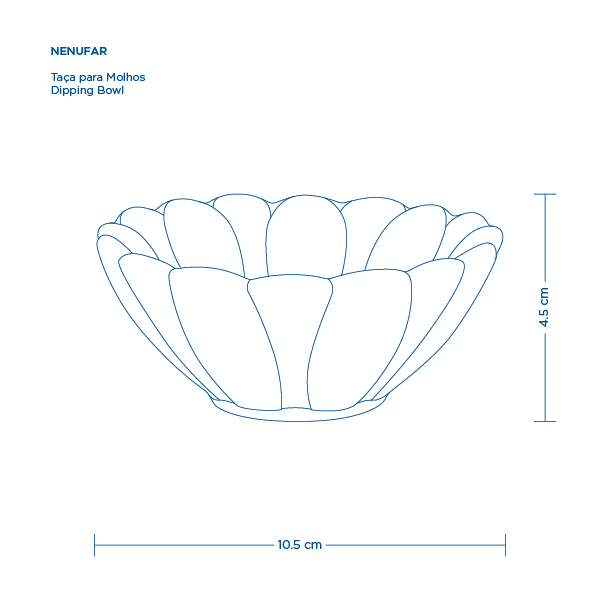 NENUFAR Saucen-Schale 6 Nenufar saucen-schale – bild 6