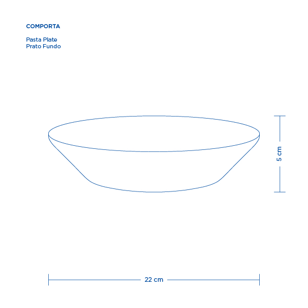 Pasta Plate COMPORTA 12 Pasta plate comporta - image 12