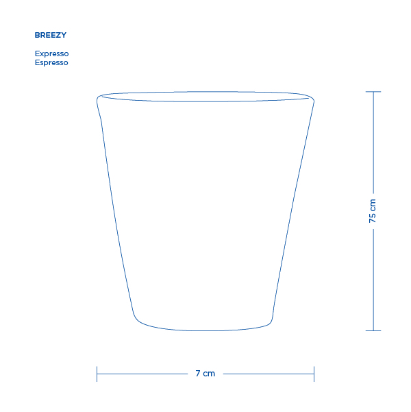 Espresso Coffee Cup BREEZY - Set of 6 14 Espresso coffee cup breezy - set of 6 - image 14