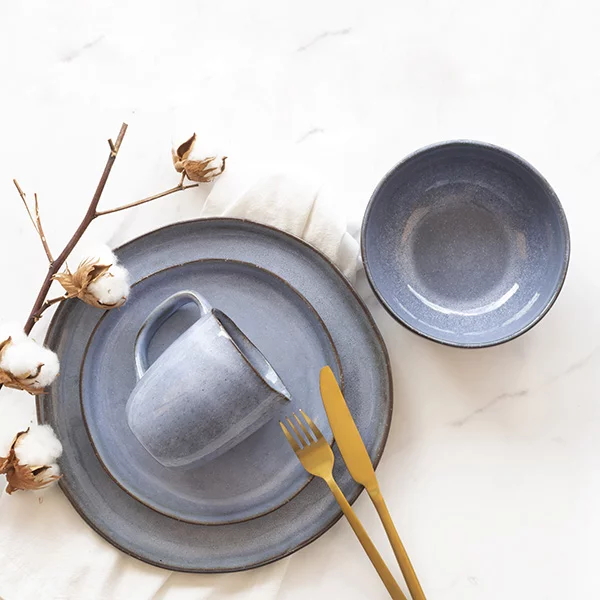 Dinnerware Set BREEZY - 24 pieces - Azul