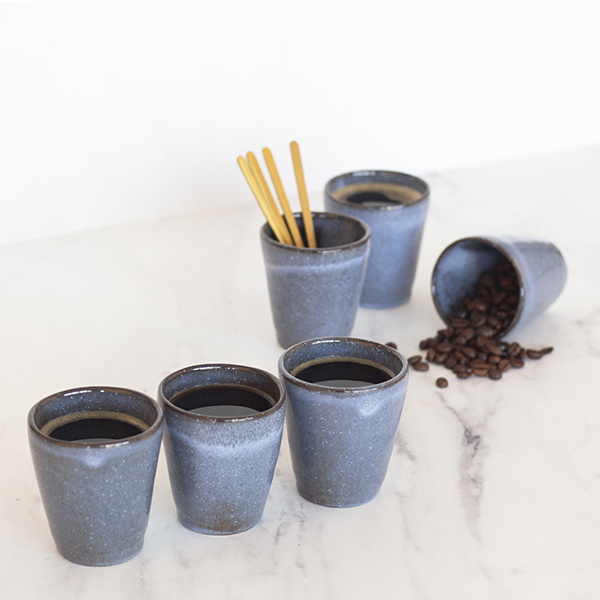 Espresso Coffee Cup BREEZY - Set of 6 - Azul