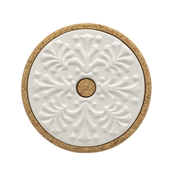 Alternative view of PILATOS Hotpot Stand 15cm – Elegant Ceramic Hotpot Stand