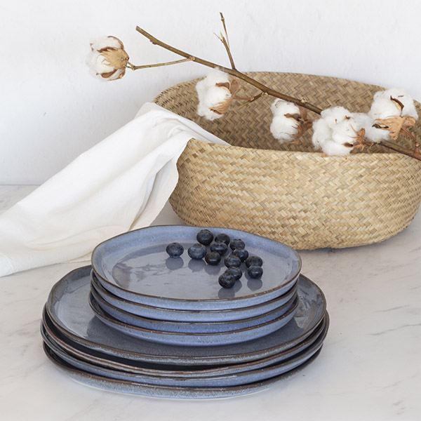 Dinner Plate BREEZY - Set of 6 - Azul