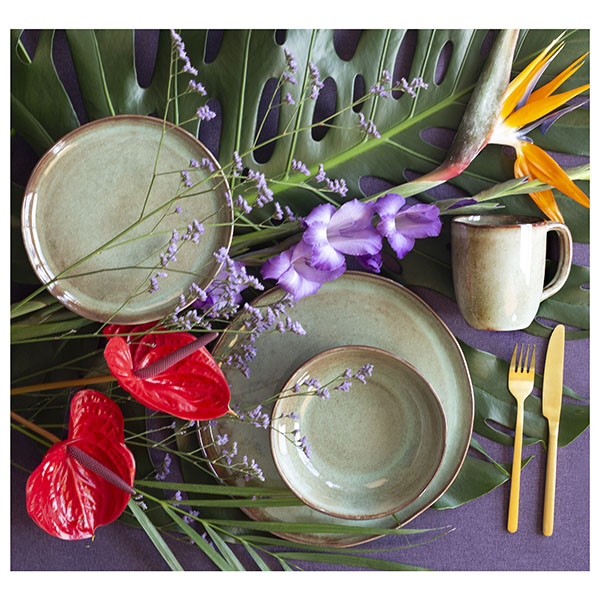 Dinnerware Set BREEZY - 32 pieces - Verde
