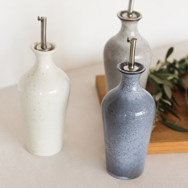 BREEZY Olive Oil Dispenser 400ml – Stylish Ceramic Olive Oil Dispenser