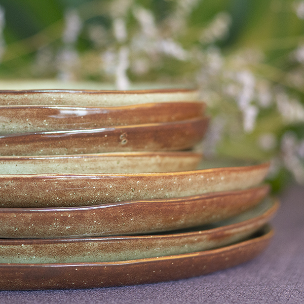 serviço de mesa verde 18 peças Breezy