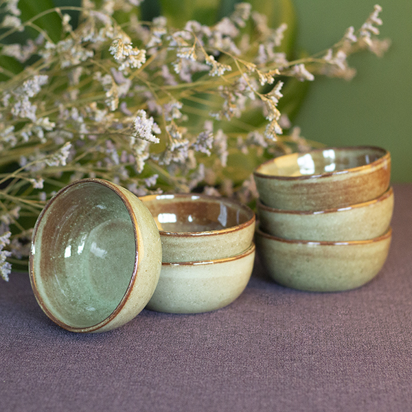 tigelas 18 cm 6 peças verde Breezy