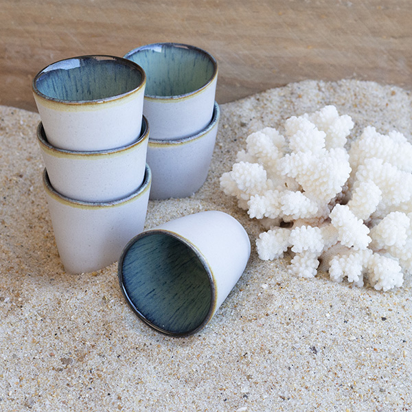 Espresso Coffee Cups MAR – Set of 6 - Verde