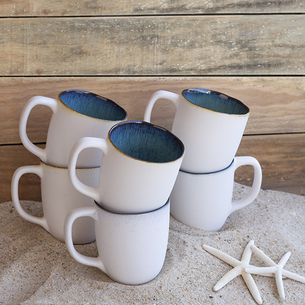 Coffee Mug MAR 500 ml - set of 6 - Verde