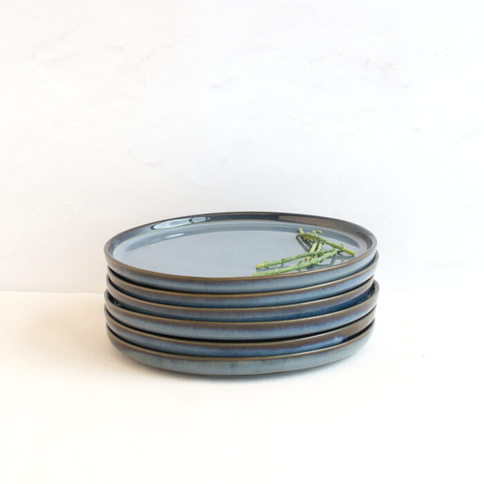 Prato sobremesa melides - conjunto de 6