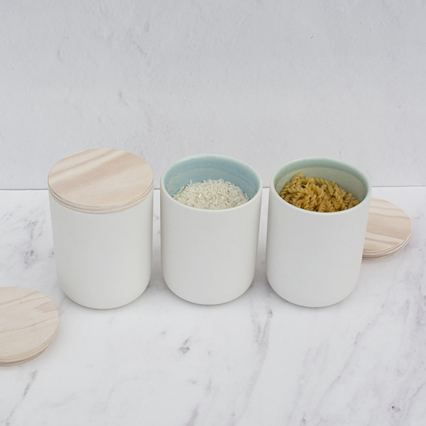 Potes cozinha 650ml grano - conjunto de 3