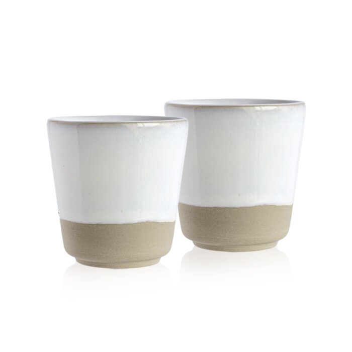 Espresso Coffee Cup MELIDES Sweet - Set of 2 - White