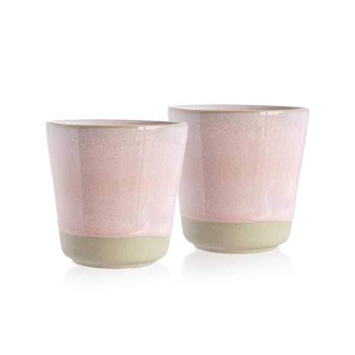 Espresso Coffee Cup MELIDES Sweet - Set of 2 - Pink