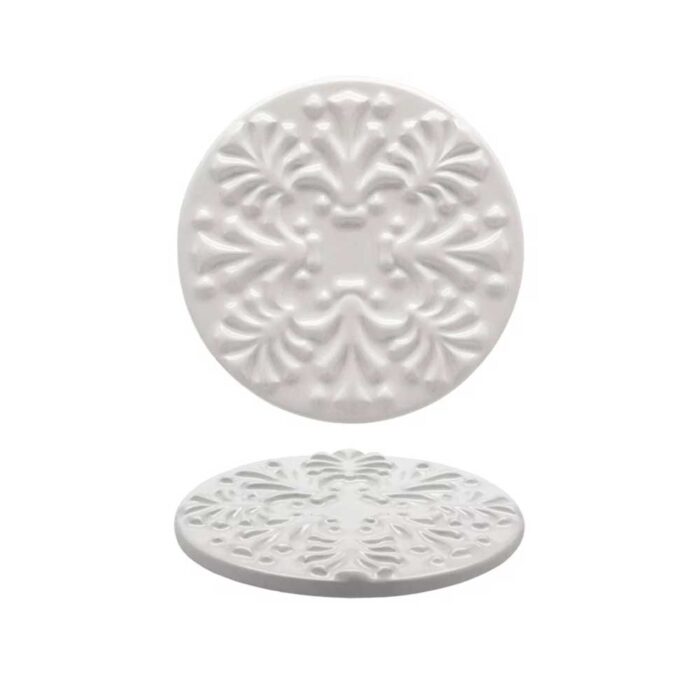 Coaster PILATOS - Set of 6 - White
