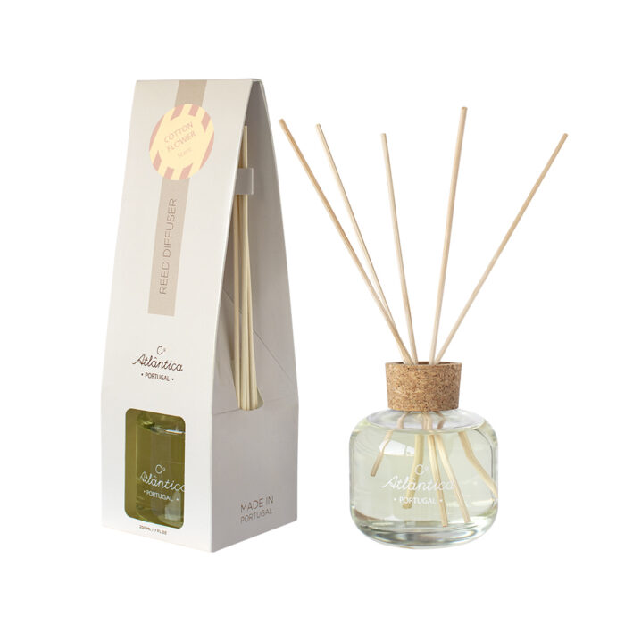 Cotton Flower Reed Fragrance Diffuser - AREIA Collection - 200ml