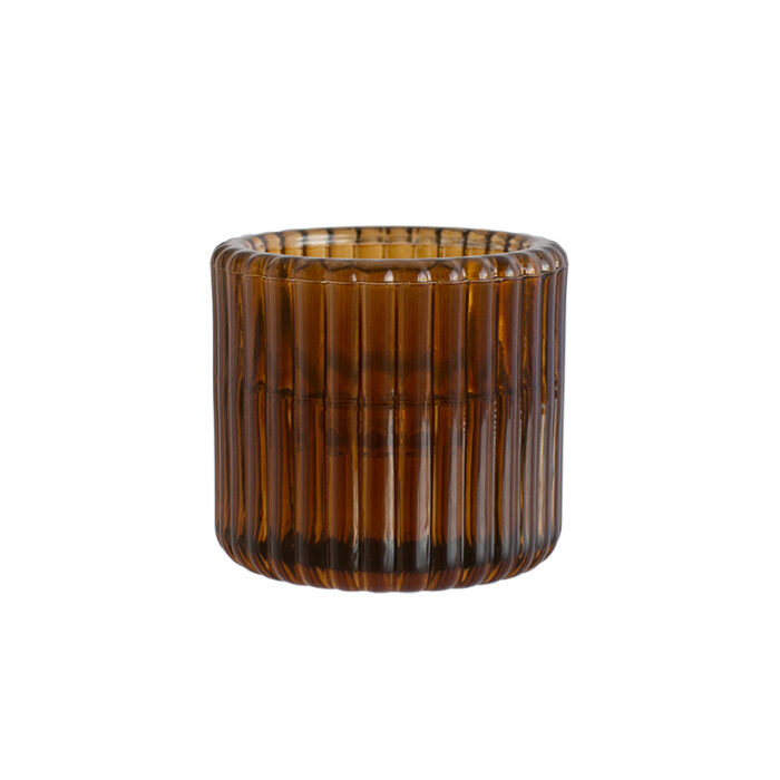 T-light & Candle Holder ROSSIO - Leather