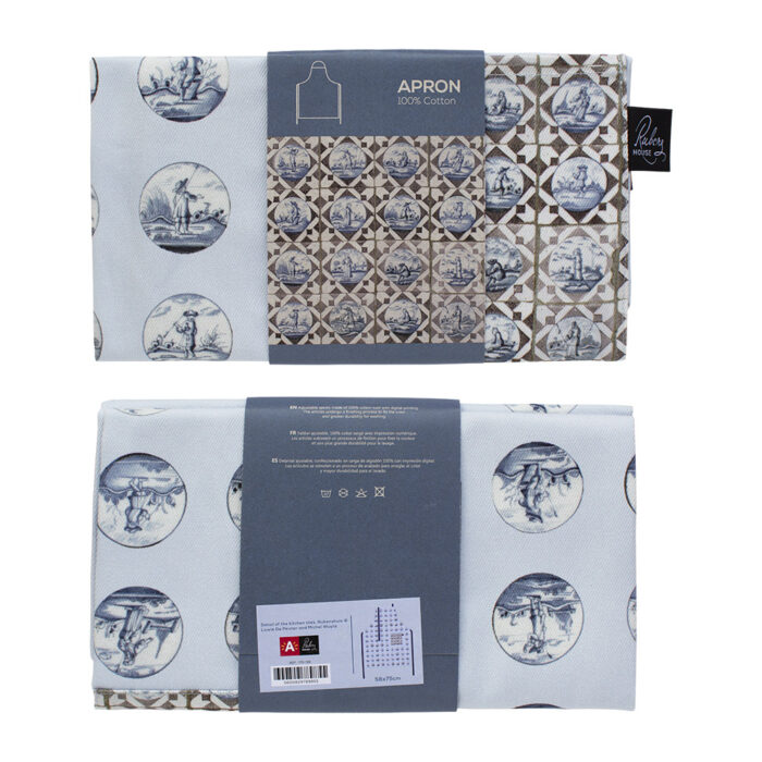 Delantal Algodon KITCHEN TILES 7 170 196 b