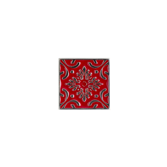 AZULEJO Pin Badges - Red
