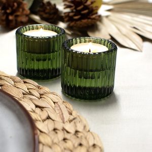 velas verdes para mesa de halloween
