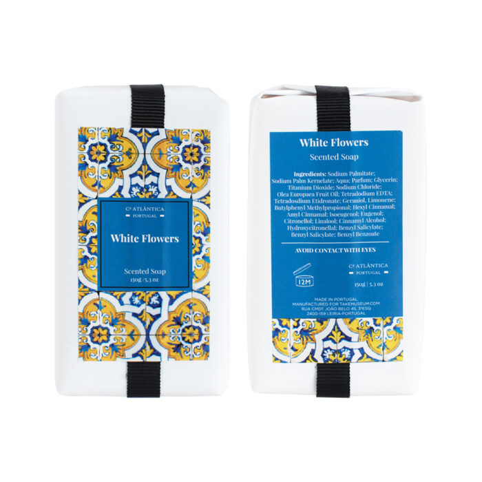 Alternative view of Soap in Tin White Flowers LOVIES