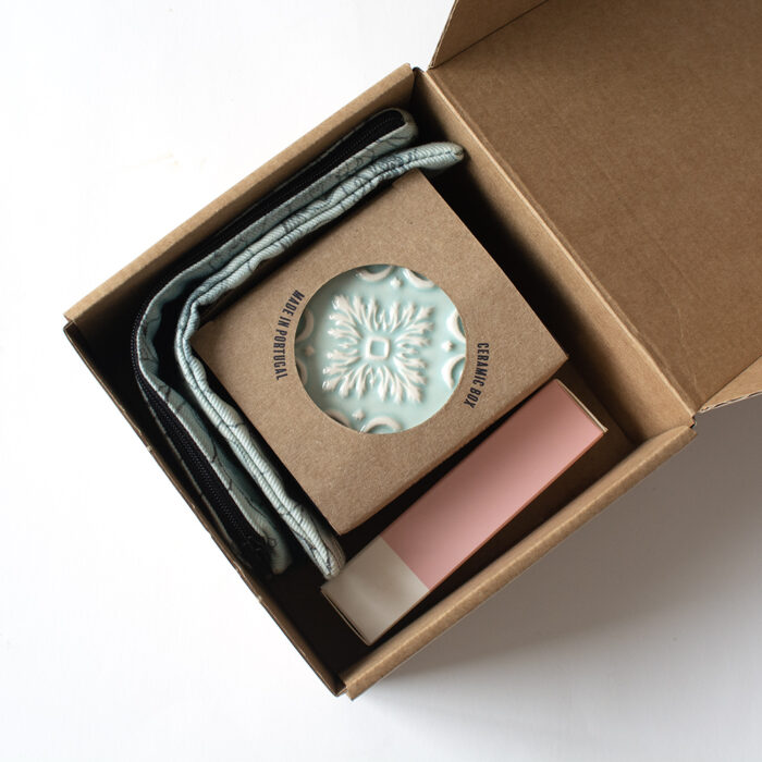 Pack Romantic - Joyero + Bolsa + Crema Manos - Verde 11 3 2