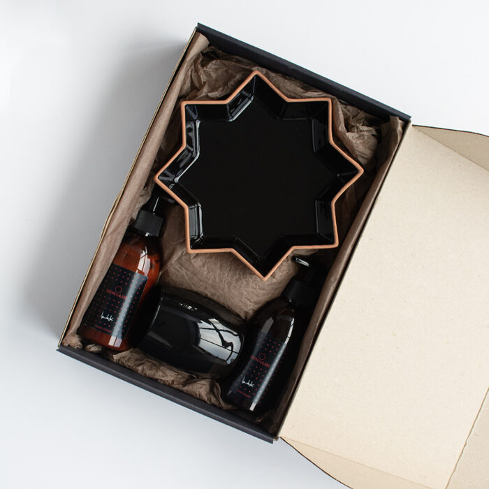 Pack BLACK Red Fruits - Handgel + Handcreme + Schale + Becher 17 100 363. S4 3