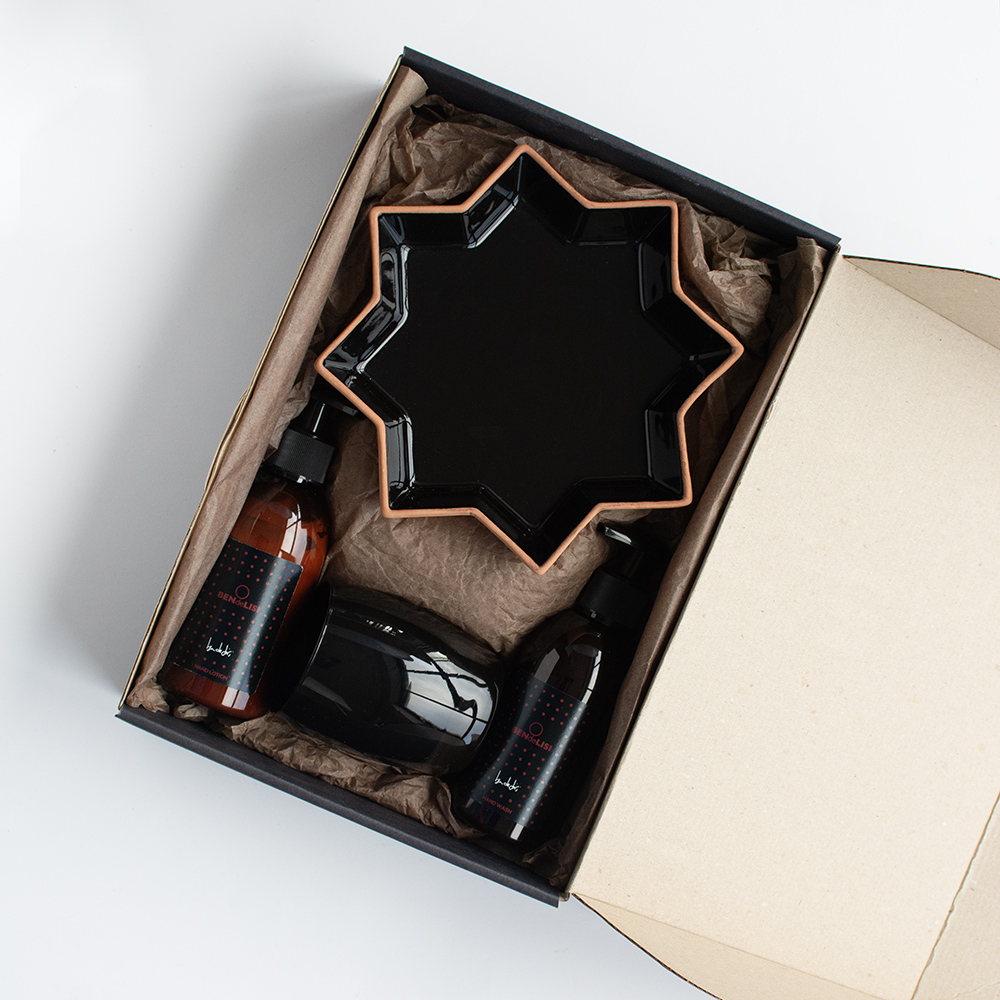 Pack BLACK Red Fruits - Handgel + Handcreme + Schale + Becher 8 Pack black red fruits - handgel + handcreme + schale + becher – bild 8