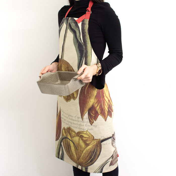 Pack Tulips - Apron + Rectangular Roasting Pan