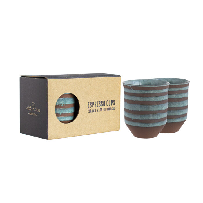 Espresso Coffee Cup AROMA - Set of 2 - Azul